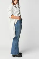 CRVY Vintage High-Rise Flare Jeans