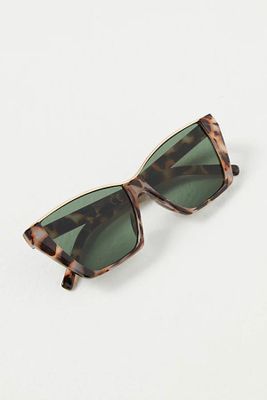 Rue Glimmer Sunglasses by Free People, Tort, One Size