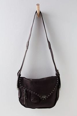 Demi Distressed Messenger Bag by FP Collection at Free People, One