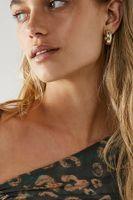 Desert Hoops by Jackie Mack at Free People, Gold, One Size