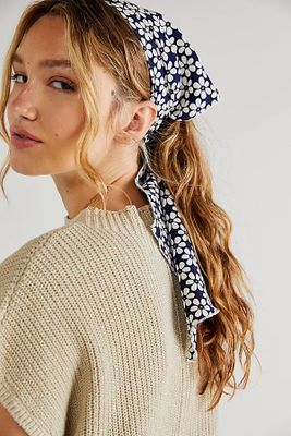 Pallenberg Hair Scarf by Free People, Navy, One Size