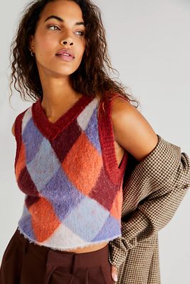 Quinn Sweater Vest by Free People, Combo,
