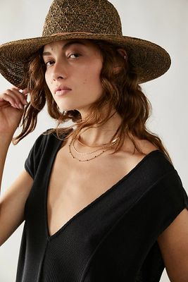 Santa Barbara Packable Hat by Free People, Combo, One