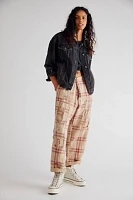 Magnolia Pearl Kaya Plaid Trousers