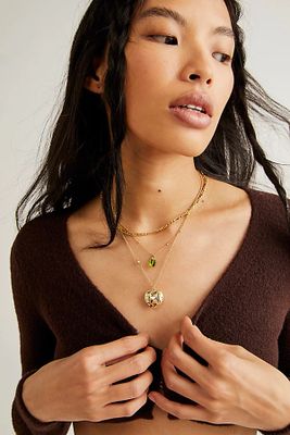 Gold Plated Heart Charm by Free People, Heart, One