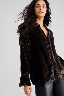 Marianne Velvet Shirt by Free People,