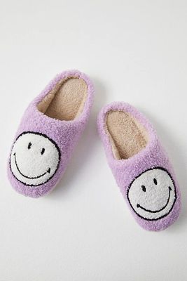 Smiley Slippers by Free People, Lilac, S