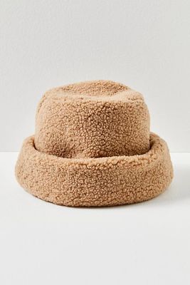 Evermore Teddy Beanie by Free People, One
