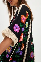 Bella Flor Embroidered Kaftan