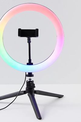 RGB 8-Inch Ring Light by Free People, Black, One Size