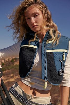 Hit The Slopes Cropped Vest by FP Movement at Free People, Combo,