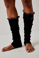 Arebesk Over-the-Knee Ruffle Leg Warmers