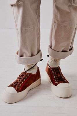 Allegra Sneakers by Mutma at Free People, Brown, EU