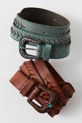 Lennon Leather Belt by FP Collection at Free People,