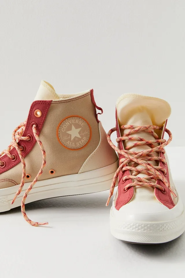 Womens Converse Chuck Taylor All Star Hi Lift Sneaker - Strawberry Jam  Gradient