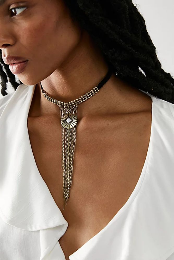 Dreambook Chainmail Necklace by Free People, One