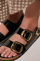 Birkenstock Milano Big Buckle High Shine Sandals