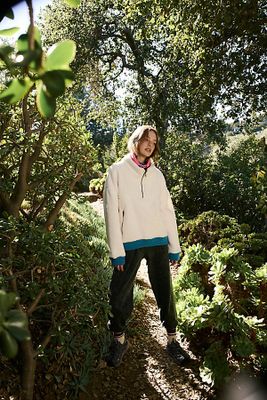 Over The Rainbow Fleece by FP Movement at Free People, Ivory,