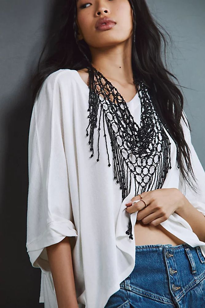 Crystal Cowboy Necklace by Free People, One