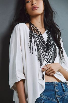 Crystal Cowboy Necklace by Free People, One