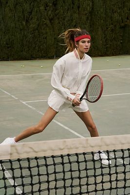 Top Seed Tennis Jacket by FP Movement at Free People, White,