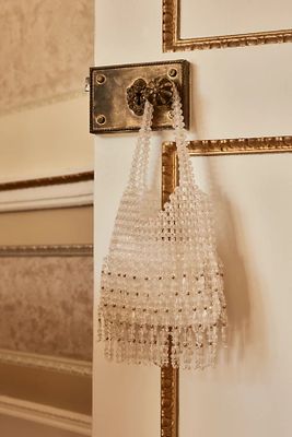 Chandelier Clutch by Free People, Crystal, One Size