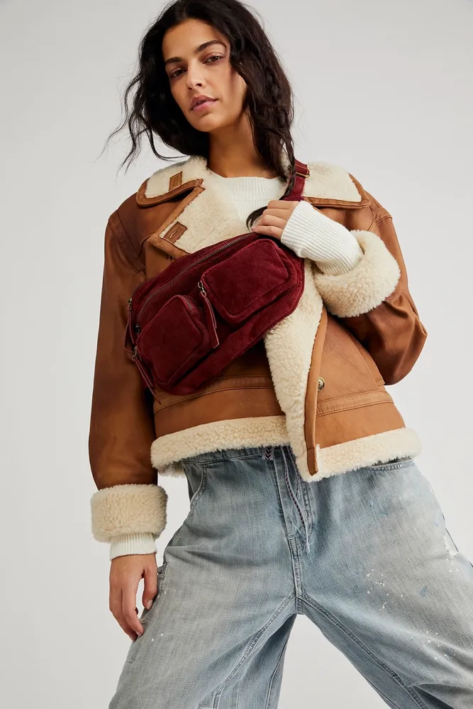 Free People Overachiever Sherpa Sling