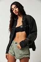 OneTeaspoon Cadet Bandits Low-Waist Shorts