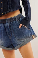 OneTeaspoon Hunters Mid-Length Relaxed Shorts