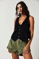 OneTeaspoon Hunters Mid-Length Relaxed Shorts