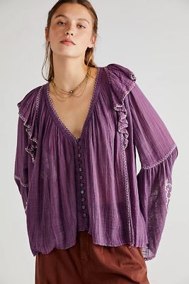 FP One Rosewood Blouse by at Free People, Combo,