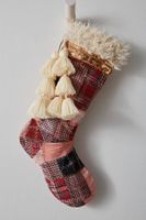 FP One Spiced Ginger Stocking by FP One at Free People, Plaid, One Size