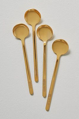 Petite Demitasse Spoon Set by Good Citizen Coffee Co. at Free People, Gold, One Size