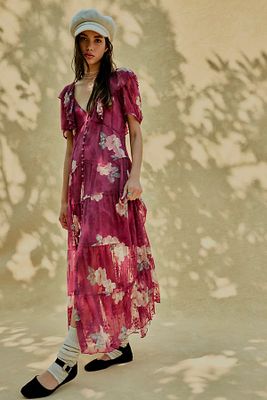 Hollis Dress by Free People, Berry Combo,
