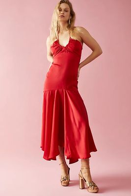 DELFI Dia Dress by at Free People, Red,