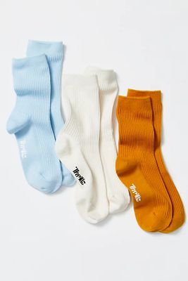 THRILLS Sol 3 Pack Socks by THRILLS at Free People, Multi, One Size