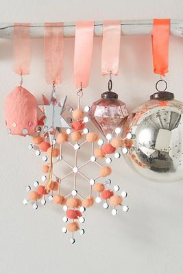 Holiday Lights Ornament Set by Free People, Pink, One Size