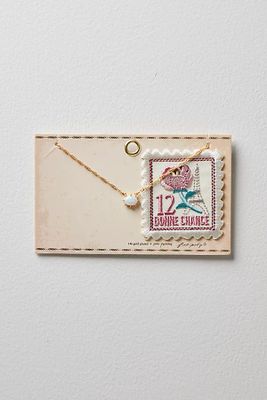 Postcard Necklace Press On Patch Set by Free People, One