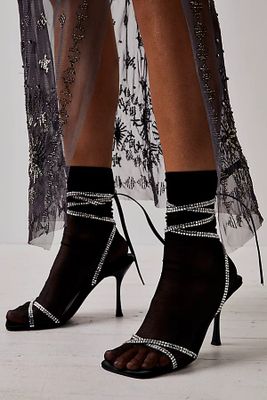 Night Shimmers Wrap Heels by Jeffrey Campbell at Free People, US