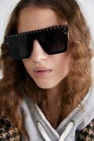 Dallas Shield Sunglasses by Free People, One