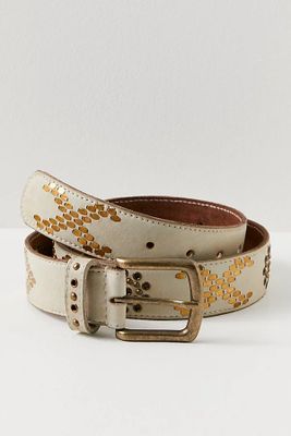 X Marks The Spot Studded Belt by FP Collection at Free People, Mineral, S/M
