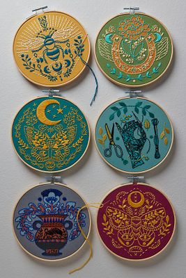 Embroidery Kit by Rik Rack at Free People, One