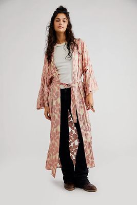 Rising Star Shaman Kimono by Jen's Pirate Booty at Free People, Rose, M/L