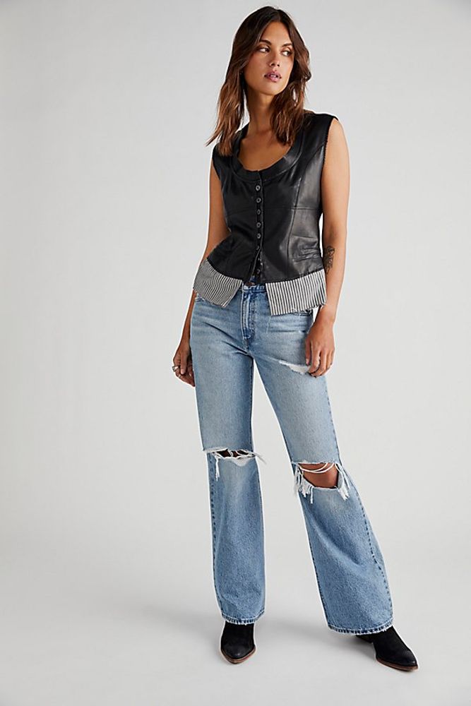 Levi's Baggy Bootcut Jeans by at Free People, Flea Market Find,