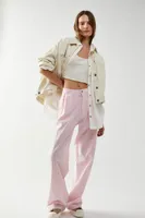 Denimist Double Pleat Wide-Leg Pants