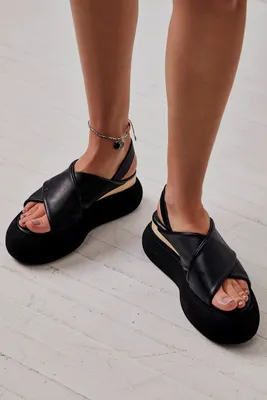 Gemma Slingback Platform Sandals
