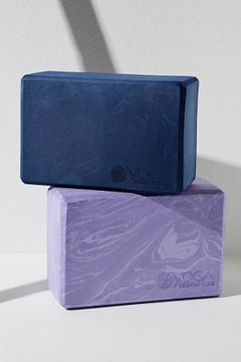 Yoga Design Lab Recycled Foam Yoga Block by Yoga Design Lab at Free People, Navy, One Size