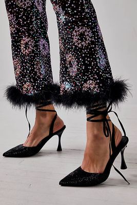 Mirror Ball Wrap Heels by Jeffrey Campbell at Free People, US