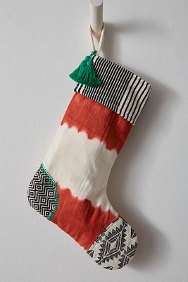 Mercado Global Cupid Dip-Dye Stocking by Mercado Global at Free People, Ginger, One Size