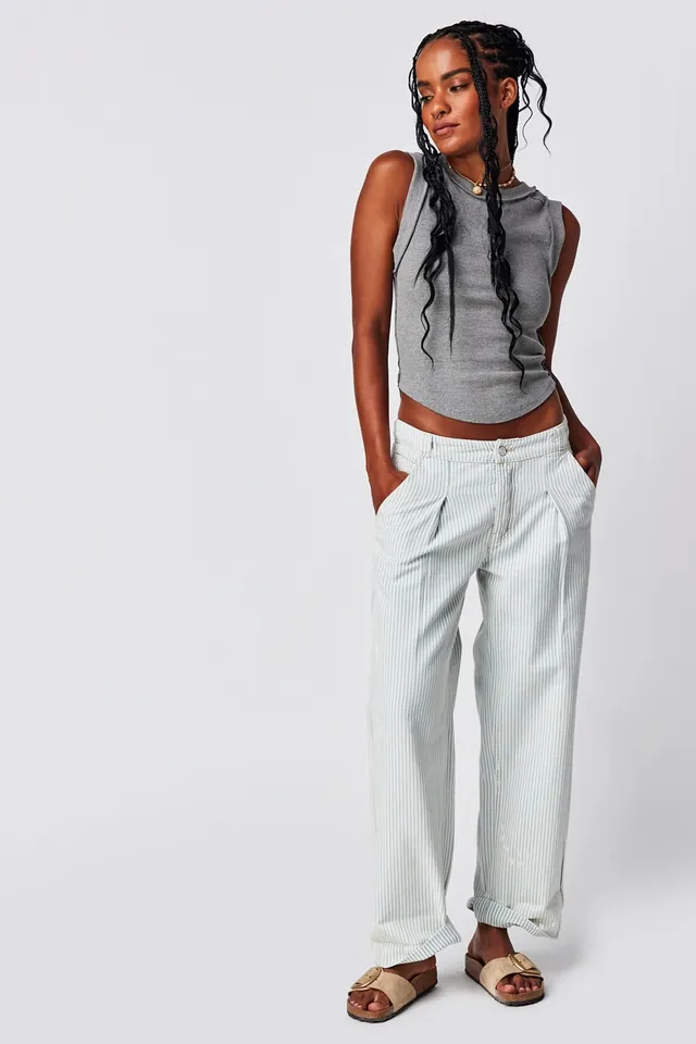 We The Free Harlow Mid-Rise Wide-Leg Jeans